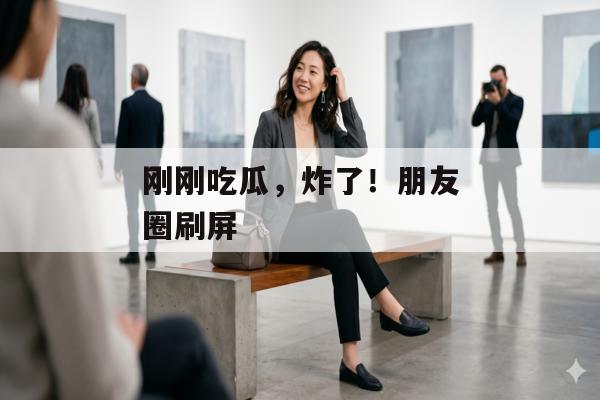 刚刚吃瓜，炸了！朋友圈刷屏